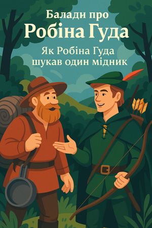 Балади про Робіна Гуда. Як Робіна Гуда шукав один мідник (Англійські балади) слухати онлайн українською аудіокнигу