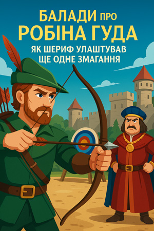 Балади про Робіна Гуда. Як шериф улаштував ще одне змагання – Англійські балади