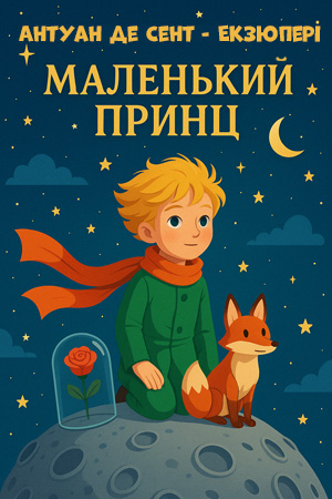 Маленький принц (Антуан де Сент-Екзюпері) слухати онлайн українською аудіокнигу